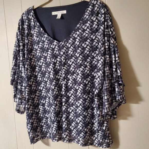 E. Maline Petite Blouse - Picture 1 of 4